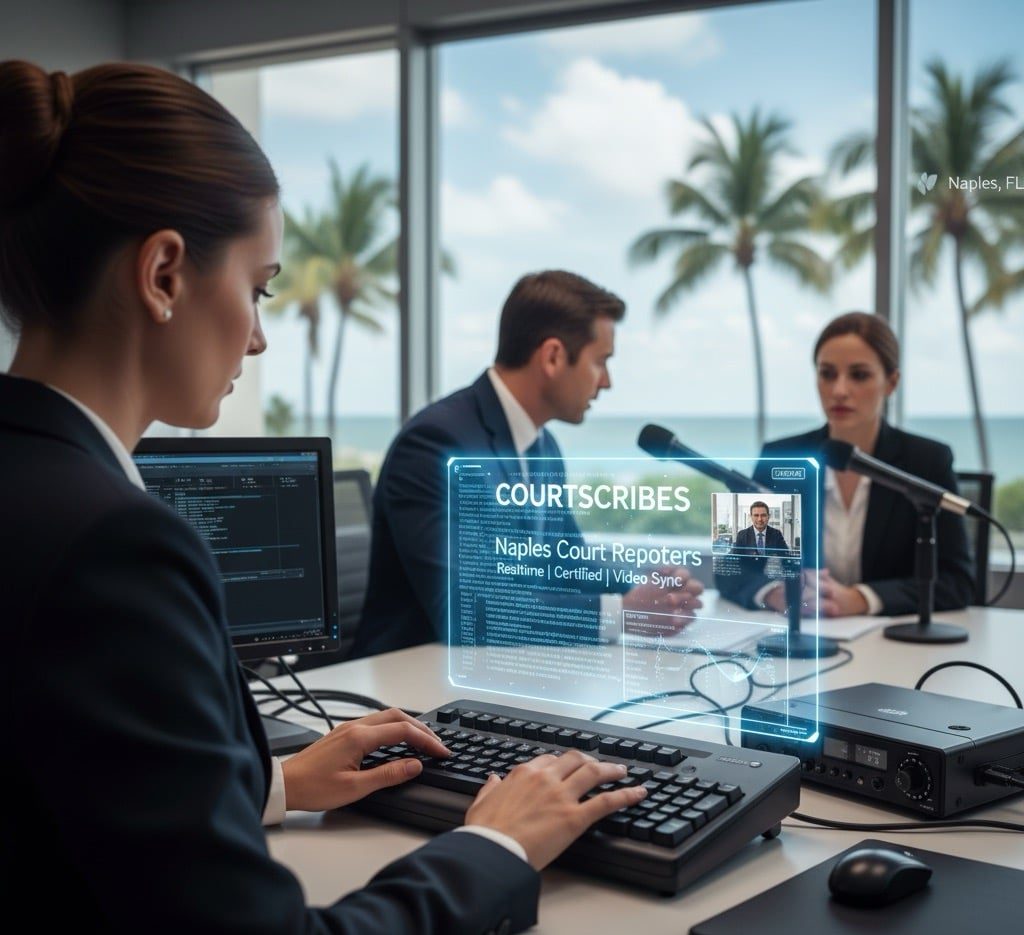 Naples Court Reporters for Depositions & Trials | CourtScribes
