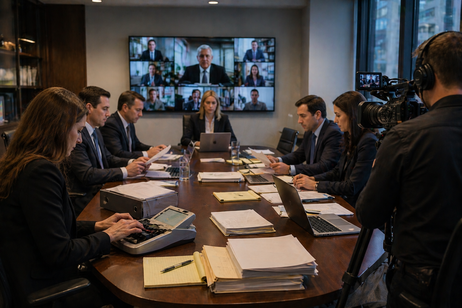 Selecting Court Reporting Service for Multi-Party Litigation