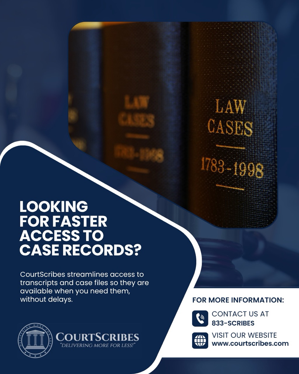 At CourtScribes, Modern law firms, insurance defense teams, corporate legal departments, plaintiff firms, and government agencies increasingly rely on AI-assisted court reporting services. These systems combine advanced technology with professional oversight. Artificial intelligence helps accelerate transcript processing, organize audio data, improve search functionality, and streamline legal workflows. Certified reporting professionals then review, verify, and finalize the transcript to maintain legal reliability and procedural consistency.