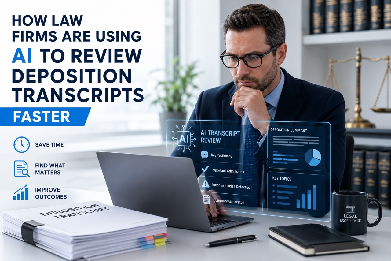 AI transcript review