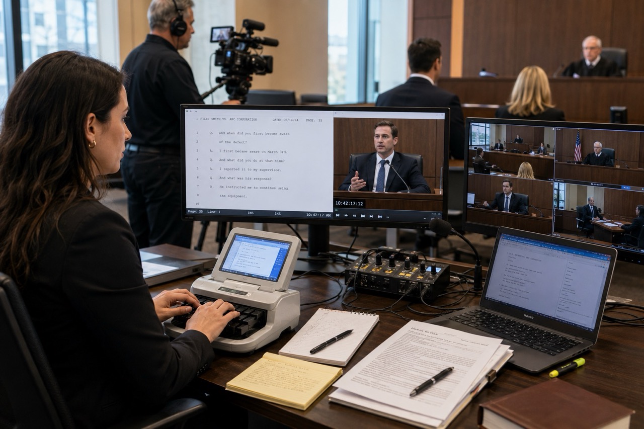 legal transcription services