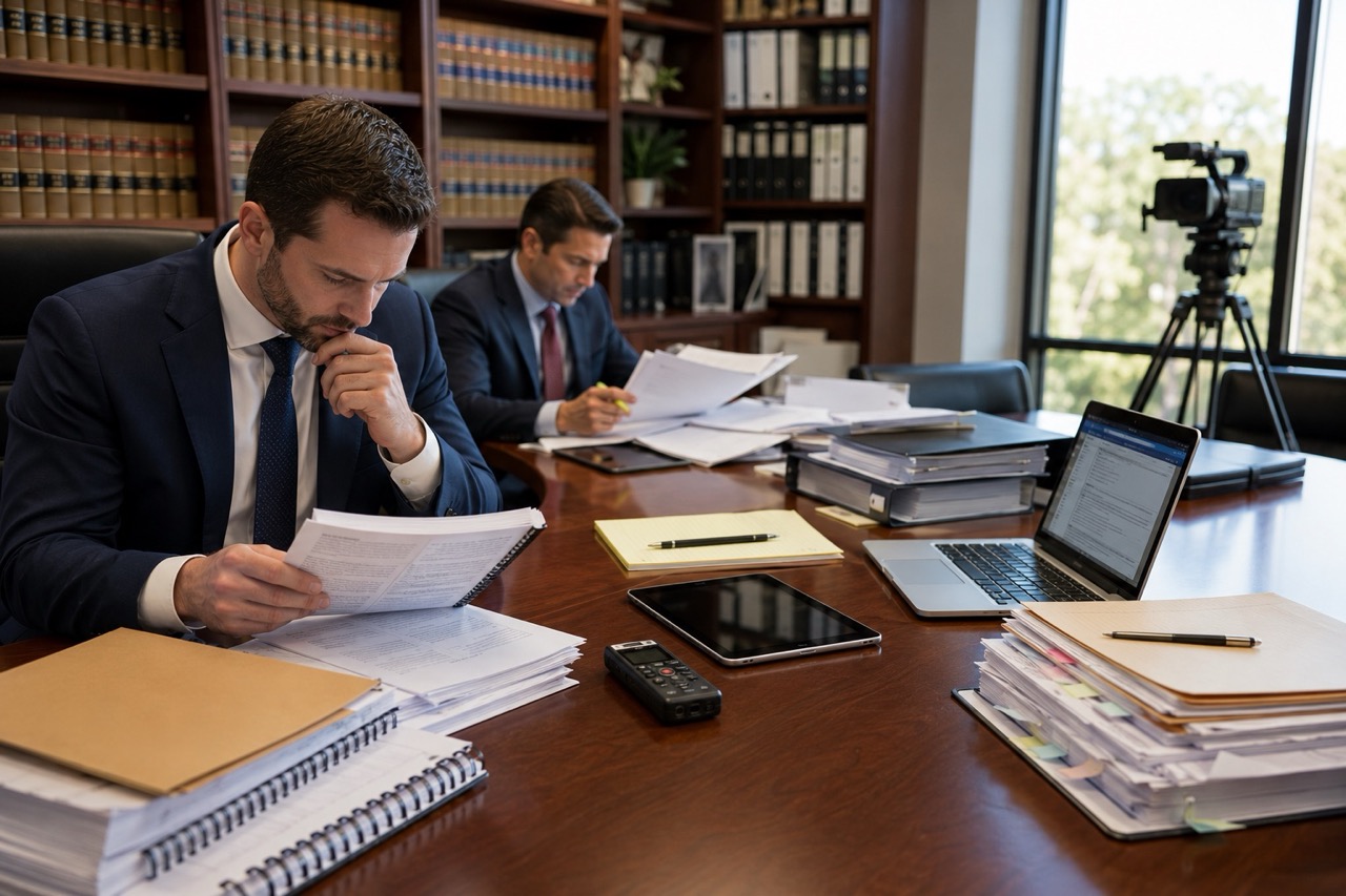After a Deposition