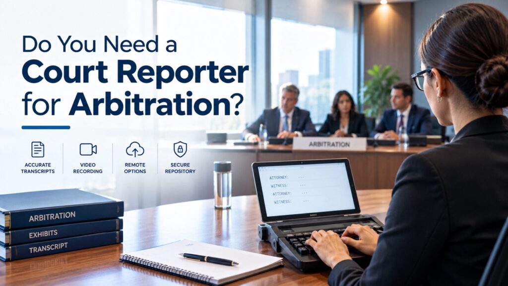 arbitration court reporters